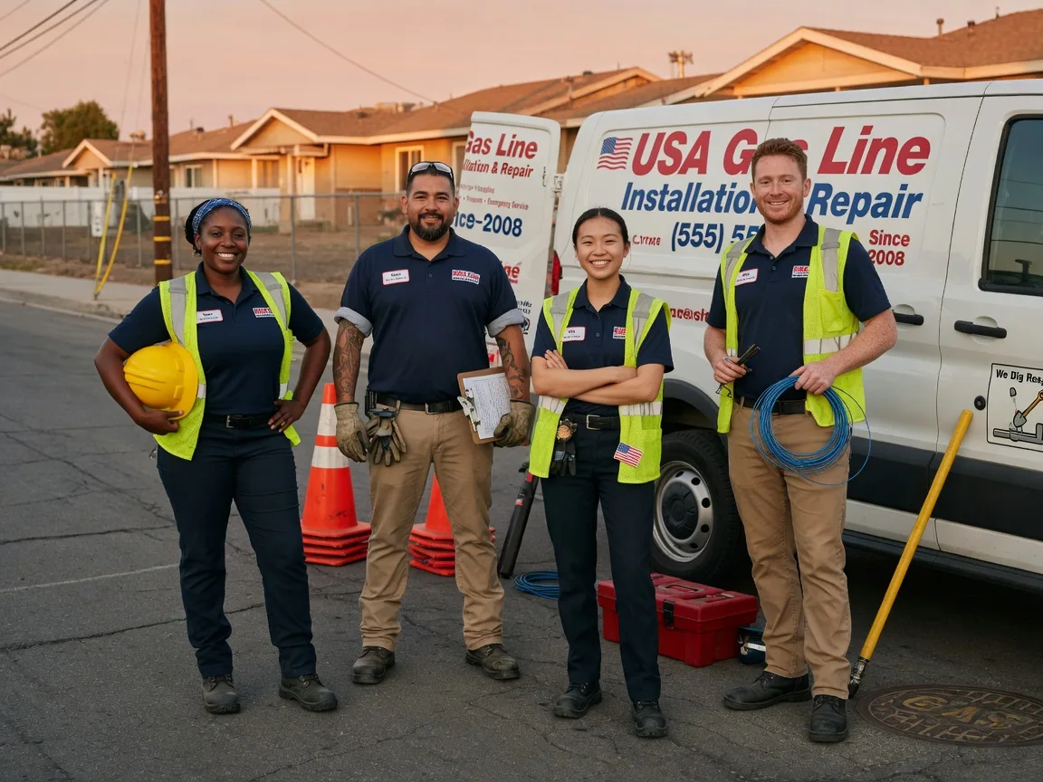Gas Line Installation company in Keithville, LA